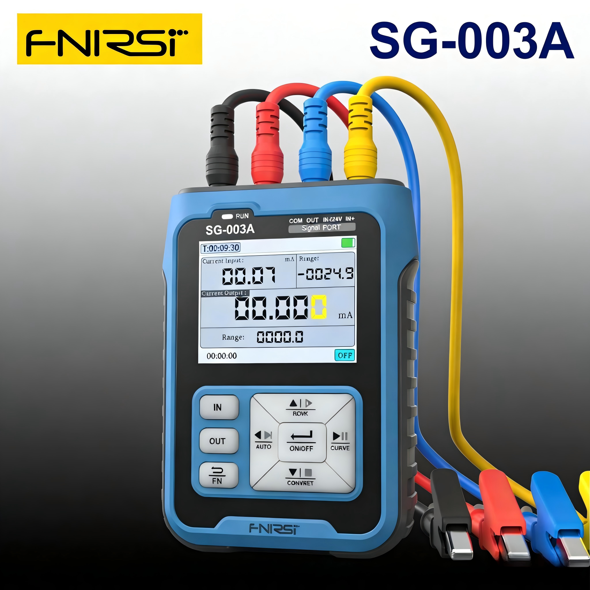 FNIRSI SG-003A 信号発生器、4-20ma 0-10v 調整可能なアナログ電流電圧発生器シミュレータ Gerador De Signal Sources Tra