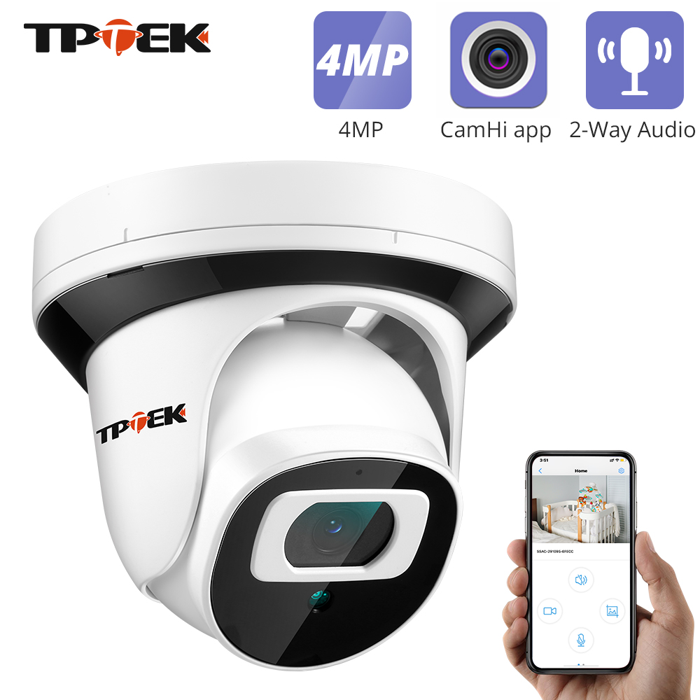 4MP IP Wifi カメラ Wi-Fi 2MP 1080P 監視カメラ屋内ホーム双方向オーディオワイヤレスセキュリティカマラ 2.8 ミリメートルビデオ CamHi カム