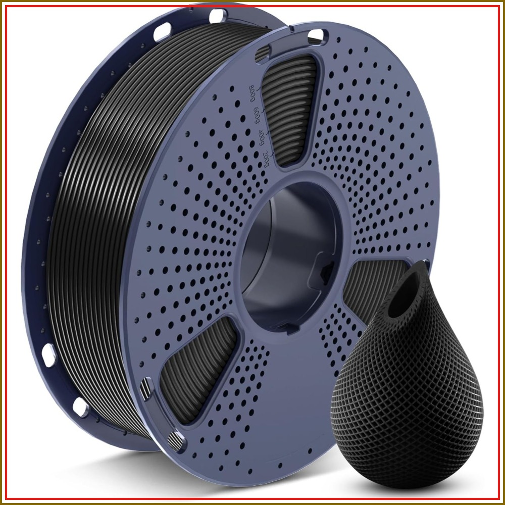 PETG フィラメント 1.75mm、強力な 3D プリンター フィラメント、糸引きが非常に少なく、優れた層接着力