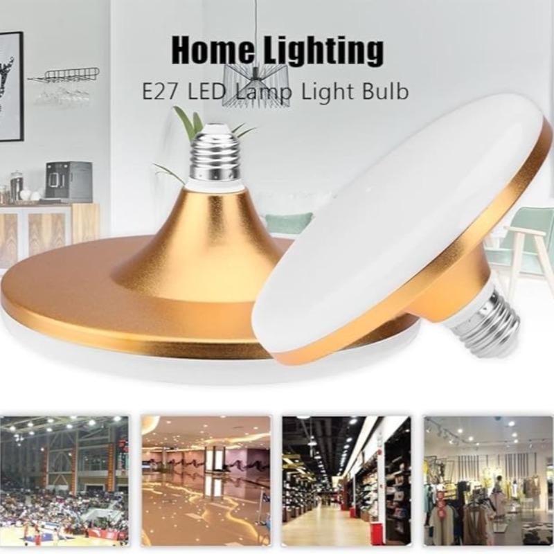 LED UFO 暖かい電球 E27 220V 超高輝度白色光 30 ワット 40 ワット 50 ワット 60 ワット省エネガレージ寝室リビングルームキッチン