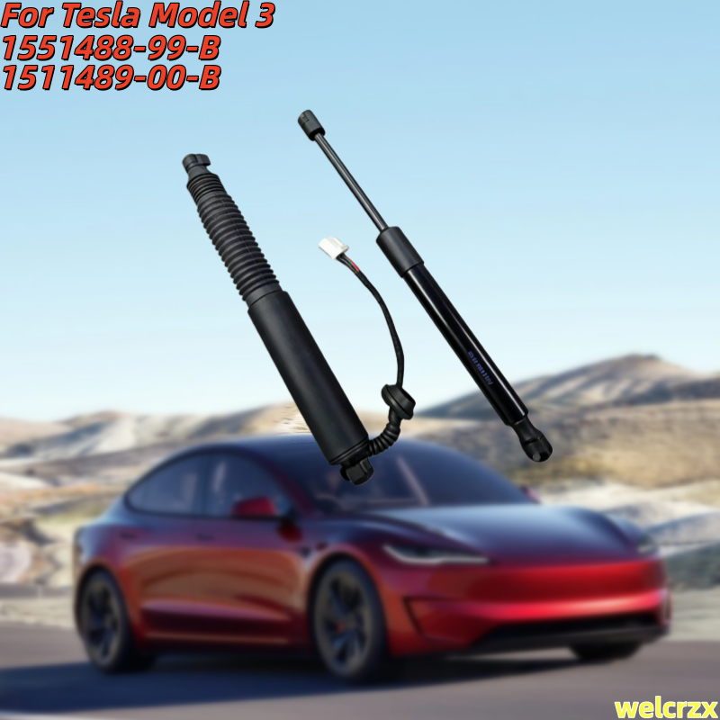 テスラ 2021-2023 モデル 3 電気ストラットトランクリッドストラットバー 1551488-99-B