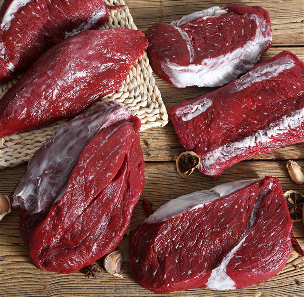 人工食品レストラン店舗ショップ装飾偽牛肉肩チョップシャンクステーキスライスキューブシミュレーション牛肉塊