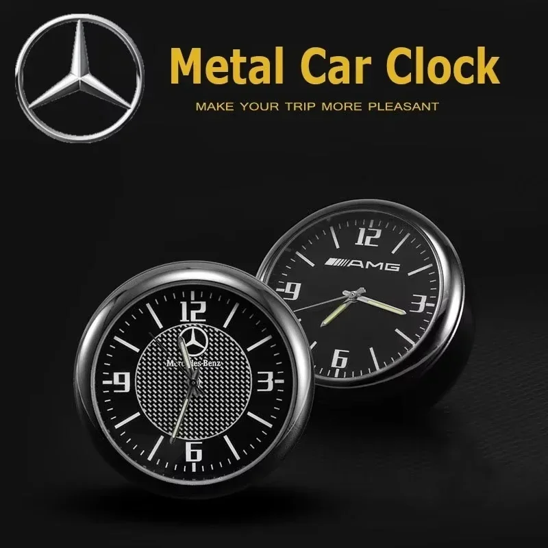 デジタル車時計メルセデスベンツ AMG GLE GLC GLS GLK GLA CLS CLA W211 W212 W210 W203 W204 W205 W176 E260 E200 ABC E クラス