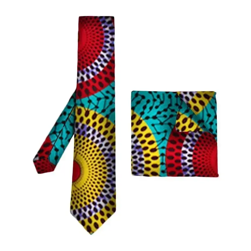 African Print Cotton Tie