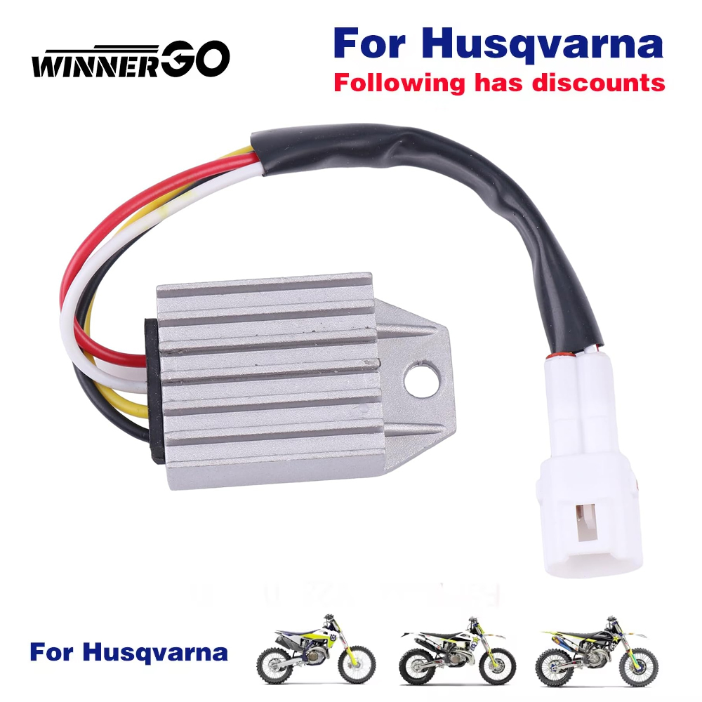 Motorcycle 12V Voltage Regulator Rectifier for Husqvarna Husaberg TC TE TX 125 150 250 300 FE FS 450s 450E 650C 650E 80011034000