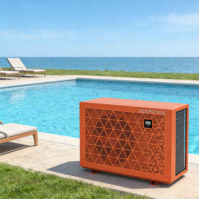 ヒートポンプメーカー 空気水プールヒーター R290 ミニ DC インバーターヒートポンプ スイミングプール給湯器
