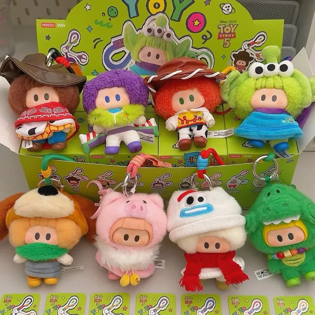 新しいヨーヨートイストーリー 5 かわいいコンパニオンブラインドボックスぬいぐるみビニール人形アクションフィギュアバズ・ライトイヤーウッディエイリアンアニメミステリーボックスおもちゃ