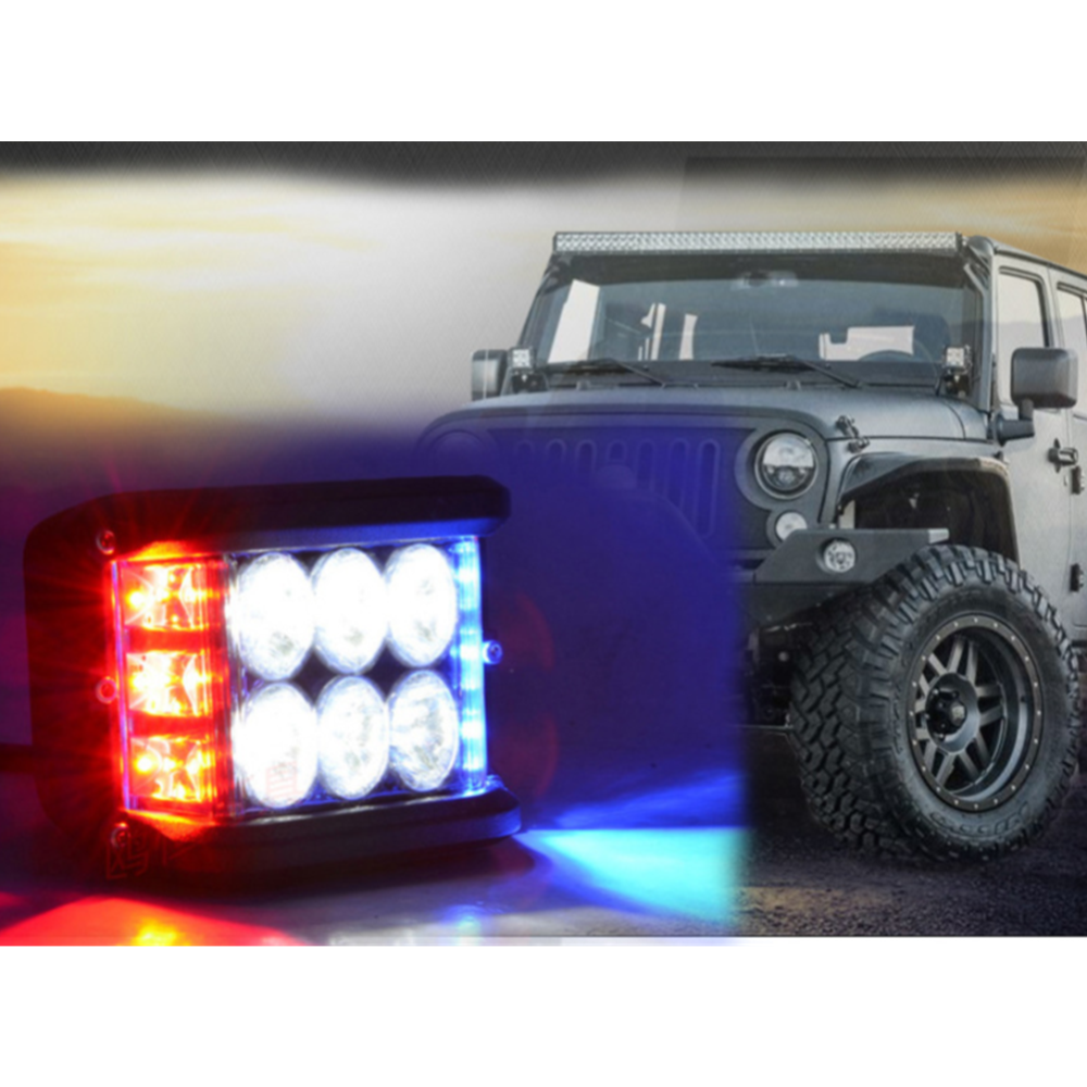 12V 45 ワットスポットスポットライトキューブワークフォグランプ防水車の補助 LED スポットライト LED ドライビングライト
