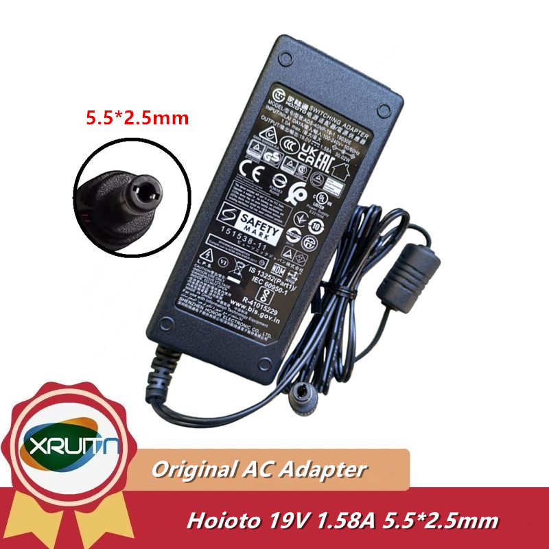本 Hoioto ADS-40NP-19-1 19030E ADS40NP191 スイッチング AC アダプタ充電器 HP 23ER 22EP 22er モニター電源 19V 1.58A