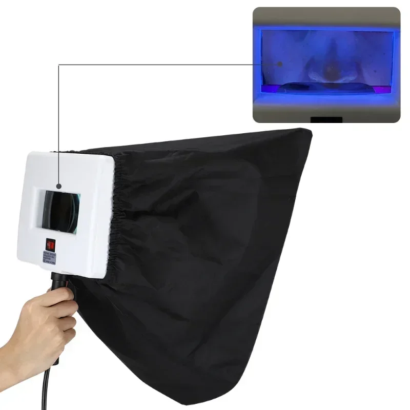 プロフェッショナルスキン UV ランプアナライザー木製ランプ顔の皮膚テストマシン美容マシンプロフェッショナル顔の皮膚診断装置
