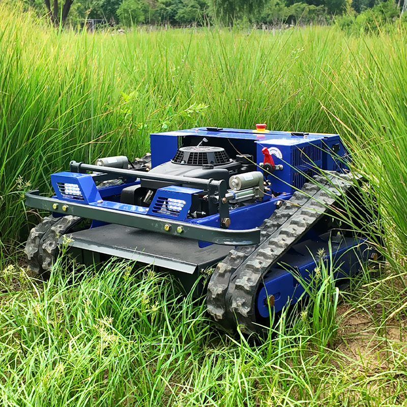 カスタマイズされたリモコン芝刈り機インテリジェント芝刈りロボット自走式高馬力全地形対応