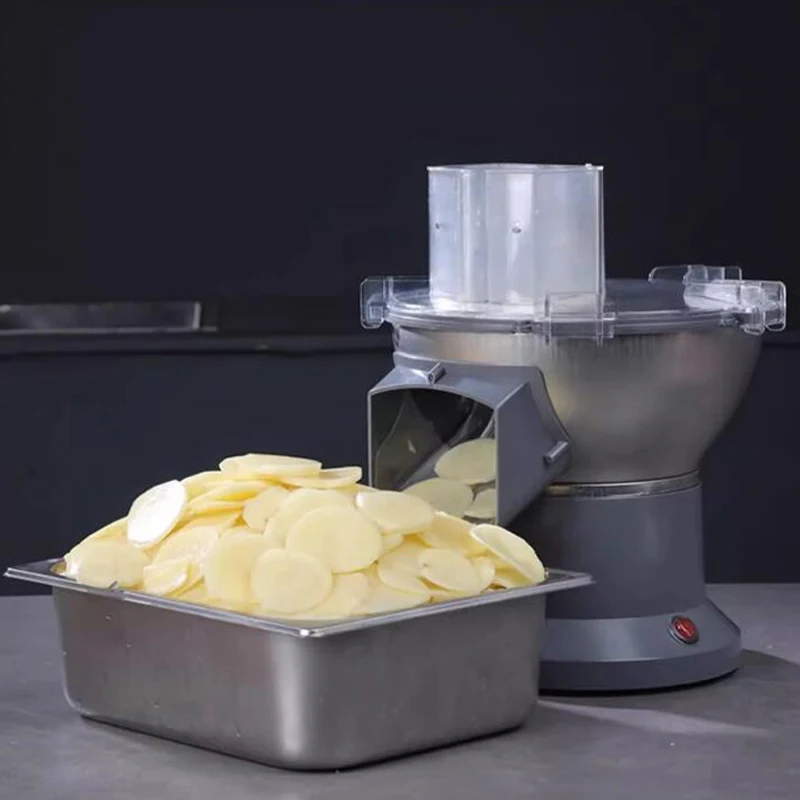 Commericale Home Electric Vegetable Cutter Machine Vegetable Slicer Stainless Steel Shredder Machine Grater Slicer
