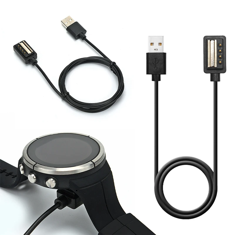 充電器スント Spartan スポーツ手首 HR ウルトラスント 9 USB 充電ケーブルドッククレードルスマートウォッチ充電器アクセサリー