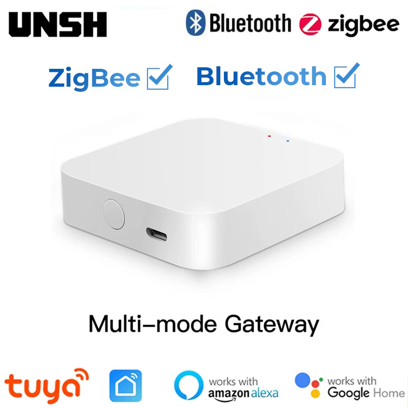 Tuya Zigbee 3.0 Bluetooth ゲートウェイハブワイヤレススマートホームブリッジスマートライフコントロール ZigBee デバイス Alexa Google ホームと連携