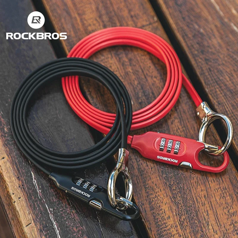 ROCKBROS ポータブル自転車ロック高セキュリティ盗難防止ロック安全自転車チェーンロックオートバイ電動電動自転車アクセサリー