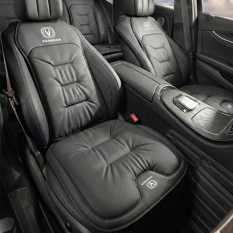 ユニバーサルカーシートクッションオールシーズン通気性後部座席バック CoverFor 長安 F70 CS55 X7 プラス Unik T CS25 CS35 CS5