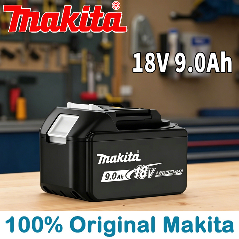 マキタ 18V 9.0Ah リチウムロン充電式バッテリー交換用 BL1880 BL1860B LXT400 DDF487 電動工具、高容量バッテリー