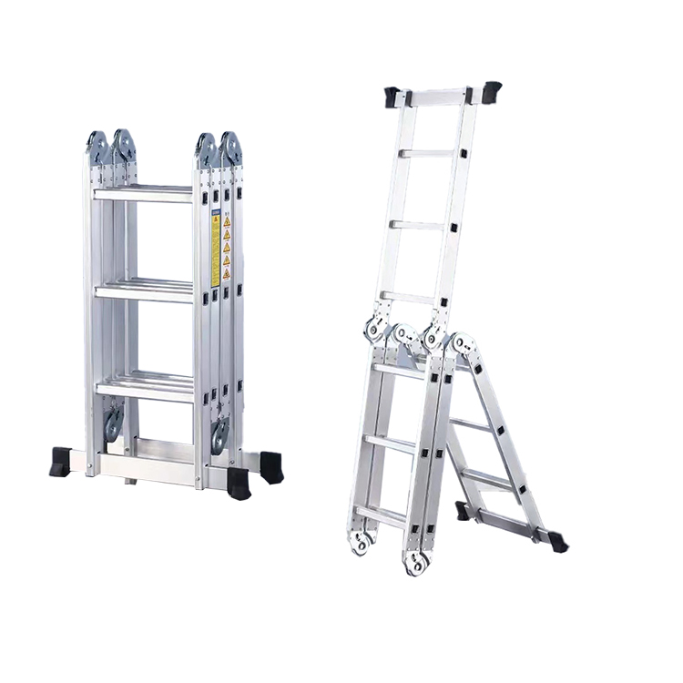 Custom Aluminum Thickened Miter Ladder Folding Aluminum Ladder 4ft Aluminum Step Ladder