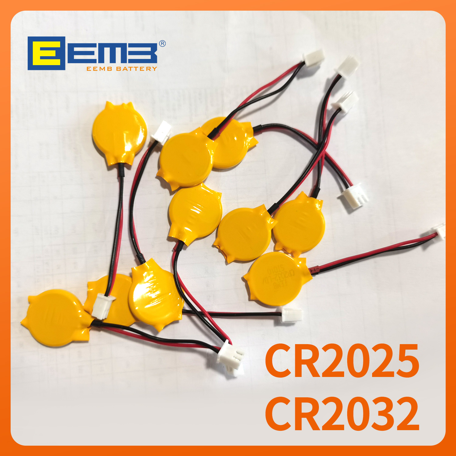 10 パック CMOS ボタン電池 3V CR2025/CR2032 バッテリー プラグ付き マザーボード ノートパソコン 交換用バッテリー PC コンピューター BIOS