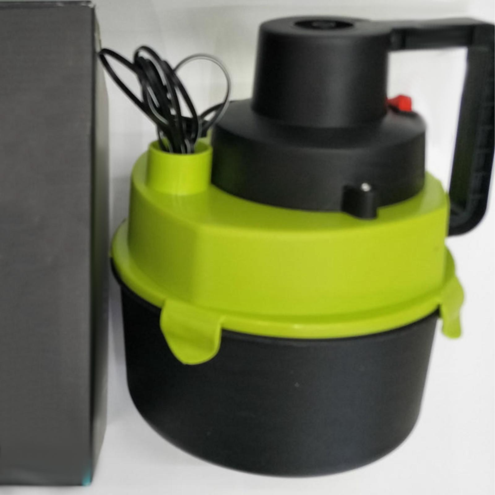 アタッチメント付きポータブルショップ掃除機 破片両用 4L 液体乾湿式掃除機 窓の継ぎ目 地下室 作業場 コーナー カーペット用