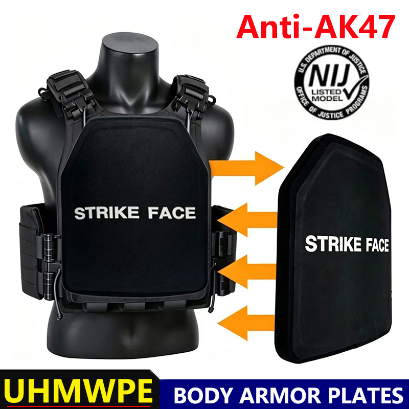 保護ボード UHMWPE 軽量抗 MSC 7.62 ミリメートル IVL 保護ボード 10X12 インチプラグインタクティカルベスト防衛シールド
