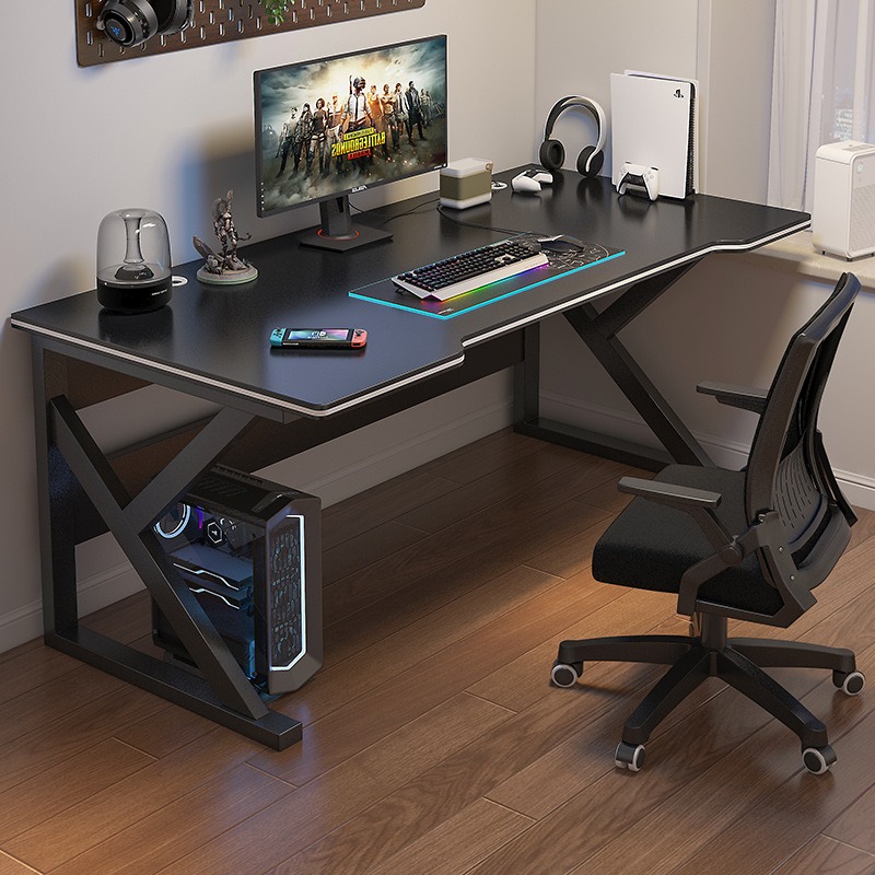 コンピュータデスク学生研究ライティングオフィスデスクシンプルなゲームeスポーツテーブルワークベンチメサオルデナドールエスクリトリオ家具