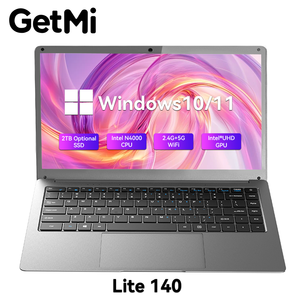 GetMi Lite 140は、在庫のある中で最も安価な14インチ学生向けノートパソコンです。超薄型で、Windows 11、WiFi、BT4.2を搭載したポータブルノートパソコンです。