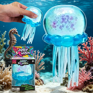クラゲモデル屋内と屋外の絞りおもちゃブラインドボックスシミュレーションクラゲプレッシャーボールなだめるぬいぐるみオフィスギフト