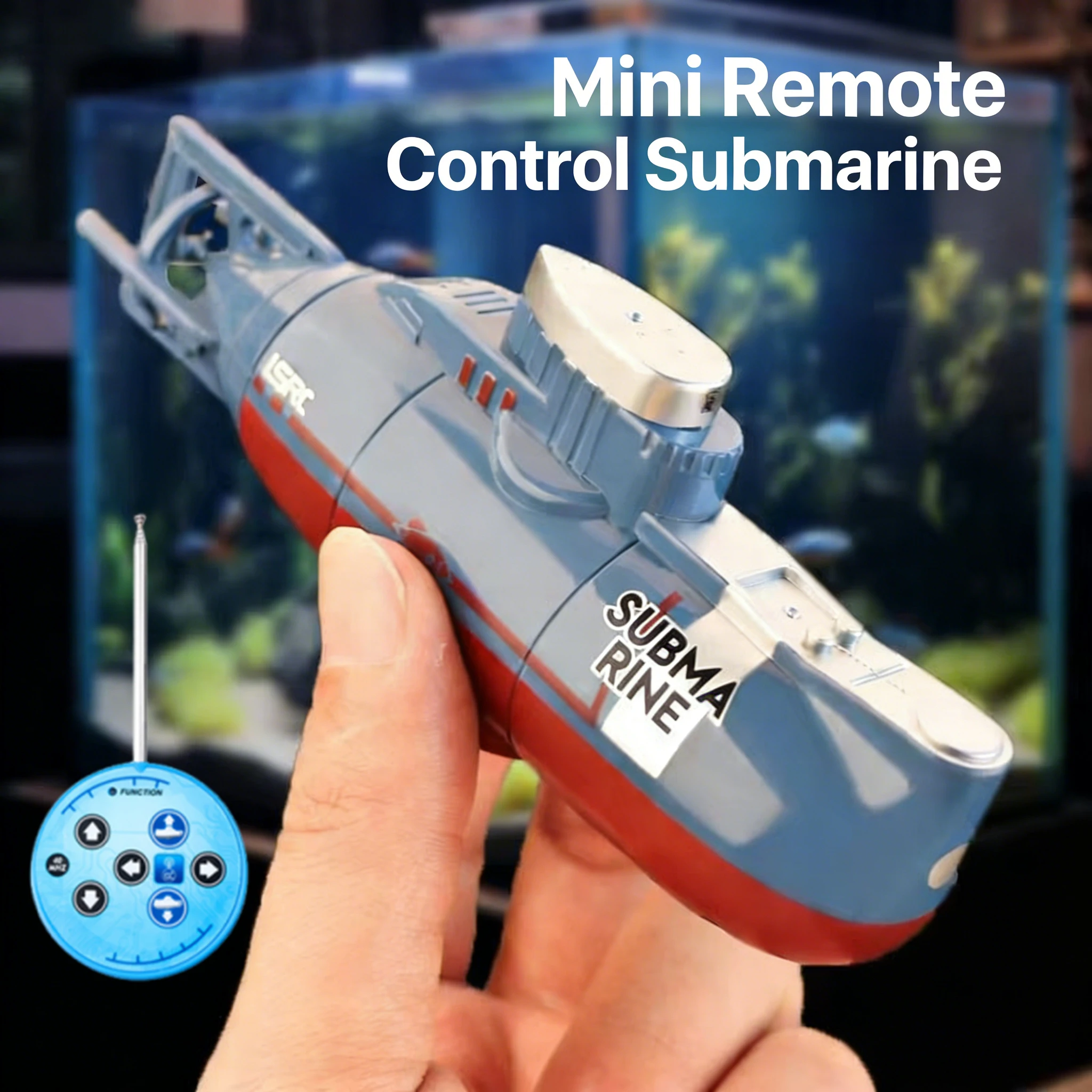 ミニ RC 潜水艦 6CH リモコンボート無線制御スピードボート電動ダイビングモデル屋外防水おもちゃ子供の誕生日ギフト