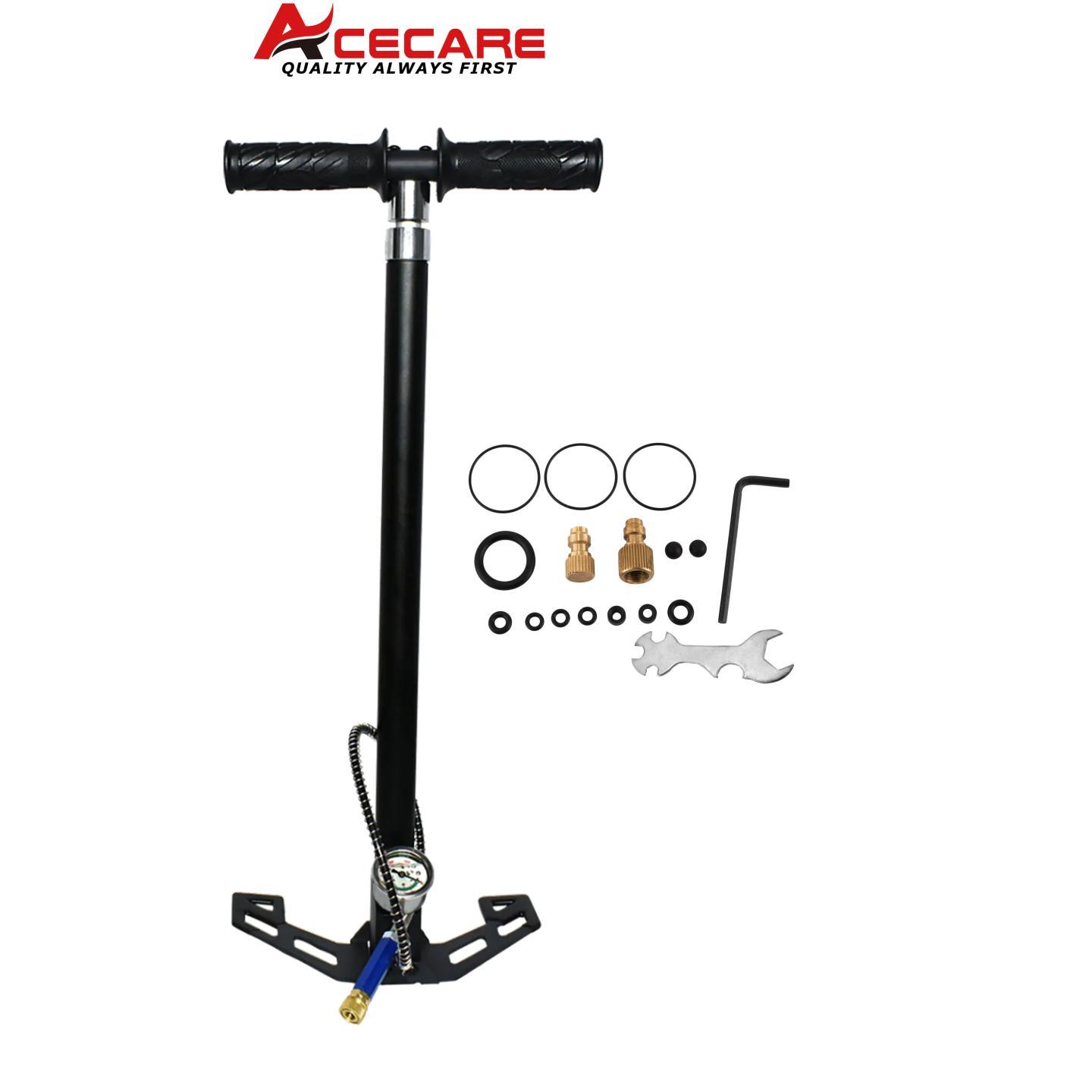 ACECARE 4 ステージ高圧 PCP ポンプ 4 ステージ手動エアポンプ 30mpa 4500psi タンク狩猟車自転車空気補充