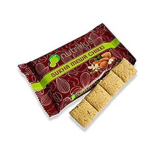 Sukha Mewa Chikki 大人用フィットネスエナジーホエイプロテインバー、高タンパク質栄養スナック、低糖質、グルテンフリー、チョコレート焼き菓子