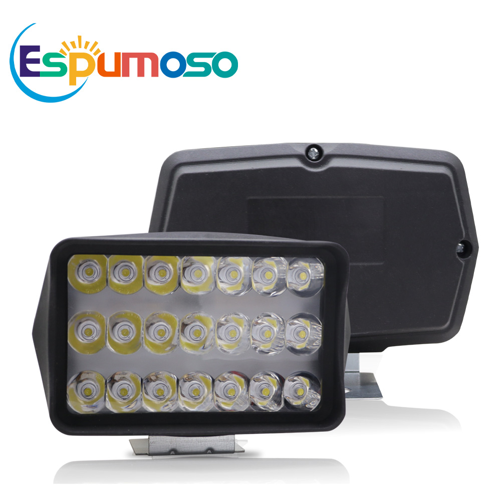 1/2 個 LED ワークバーライトヘッドライト車オートバイトラクターボートオフロード LED トラック SUV ATV フォグスポットライトライト作業ランプ