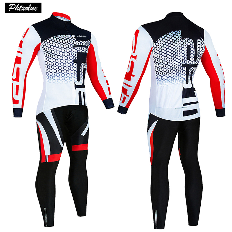 長袖 2024 サイクリング服男性セットマウンテンバイク通気性秋自転車ジャージ服スーツマイヨ Ropa Ciclismo