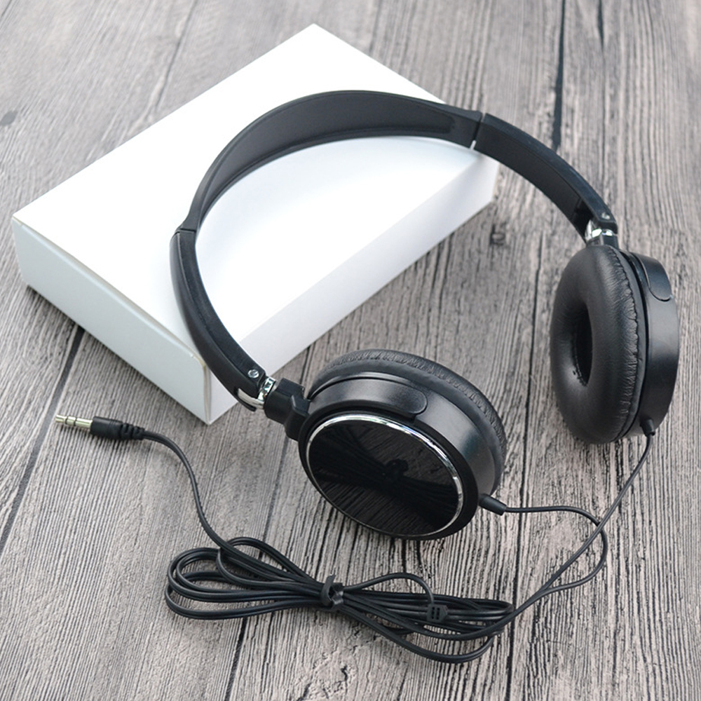 3.5 ミリメートルプラグ有線ヘッドフォン折りたたみヘッドフォン低音ステレオファッション音楽イヤホン PC MP3 スマートフォンタブレット