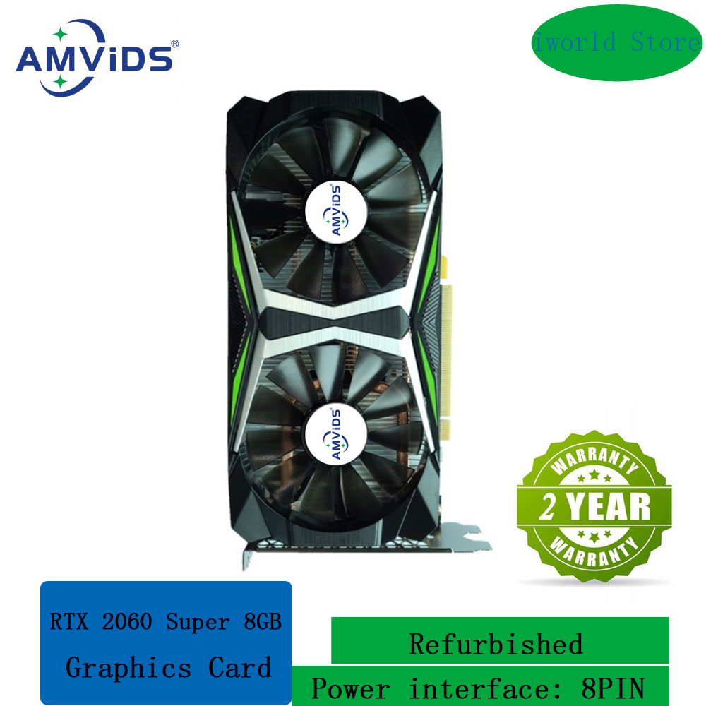 RTX 2060 Super 8GB グラフィックカード 256ビット GDDR6 HDMI対応 DP GPU RTX 2060S 8G コンピューター ゲーミング ビデオカード placa de video
