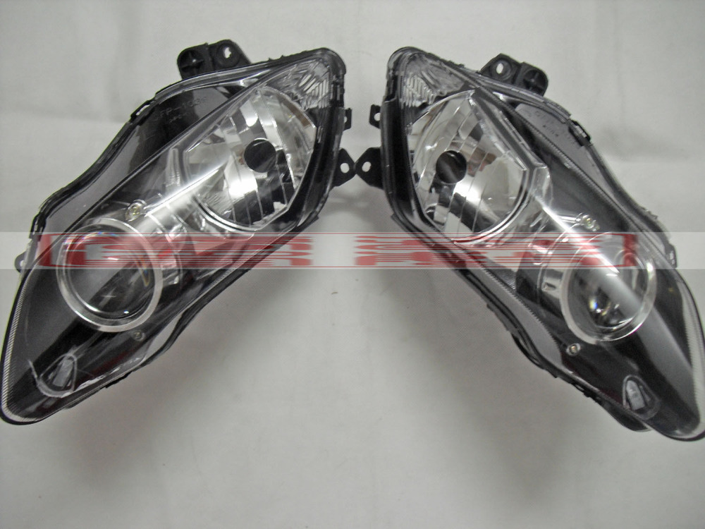 新しいヤマハ YZF 1000 R1 2007 2008 オートバイバイクヘッドライトヘッドライト修理部品アセンブリクリア高品質
