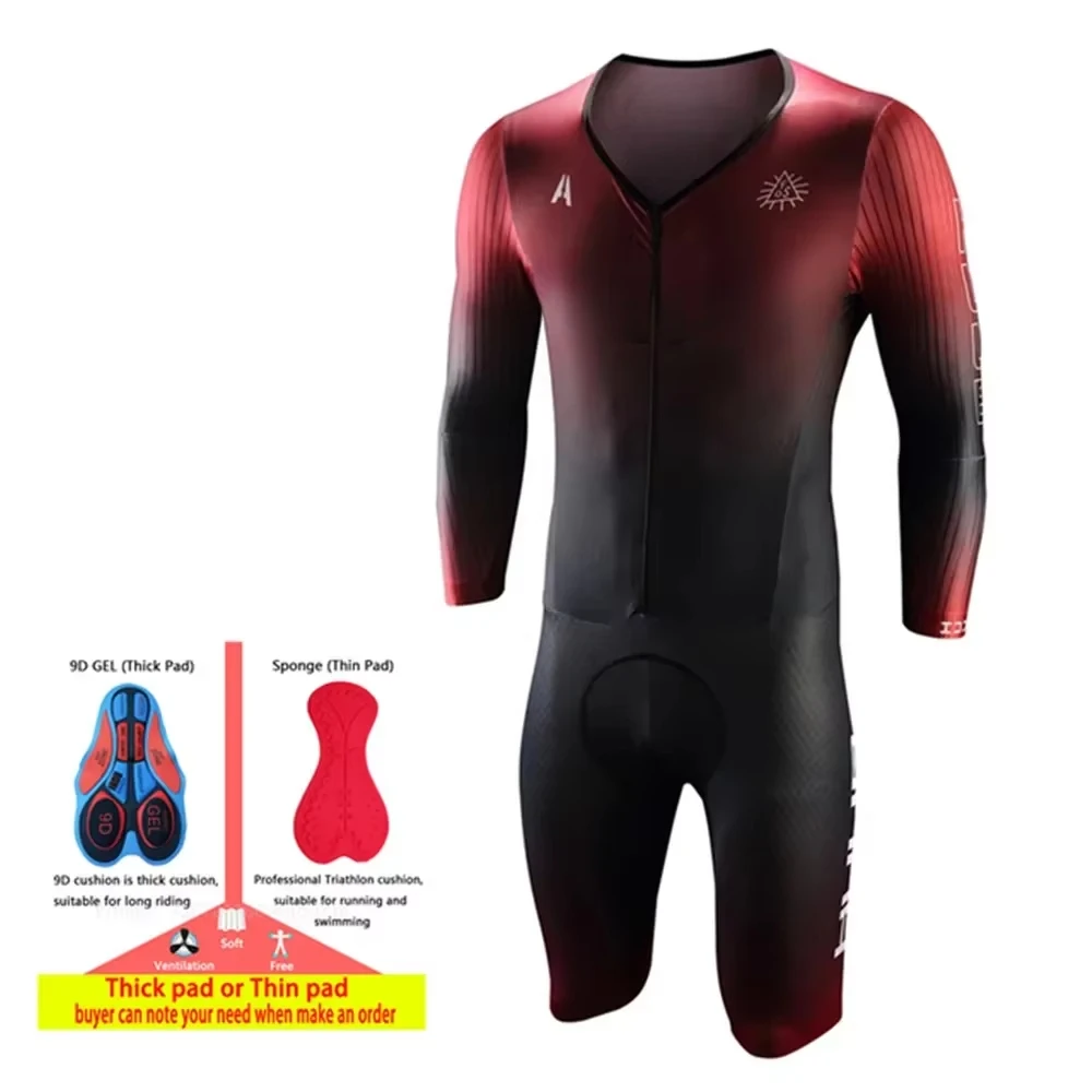 Huub 2022 トライアスロンスーツ男性サイクリングエアロスキンスーツ Traje 自転車服 Mono Ciclismo Hombre Trisuit MTB サイクリングジャージ Ropa