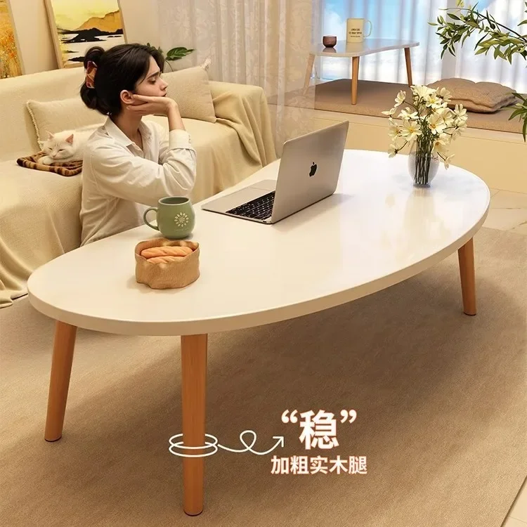 コーヒーテーブル、小さなアパート、リビングルーム、家庭用テーブル、モダン、シンプル、バルコニー、寝室のテーブル、シンプル