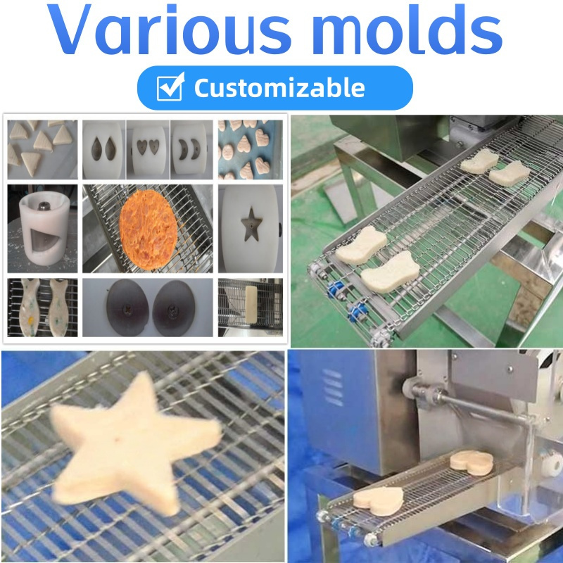 Hamburger Making Machine Meat Patty Forming Battering Breading Coating Machine Meatloaf Chicken Nugget Processing Line