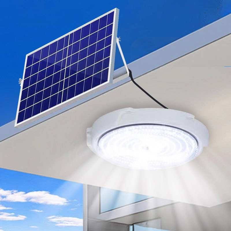 ソーラーシーリングライト LED ホーム屋内寝室屋外照明 LED ハイパワー中庭 500 ワットソーラーライト
