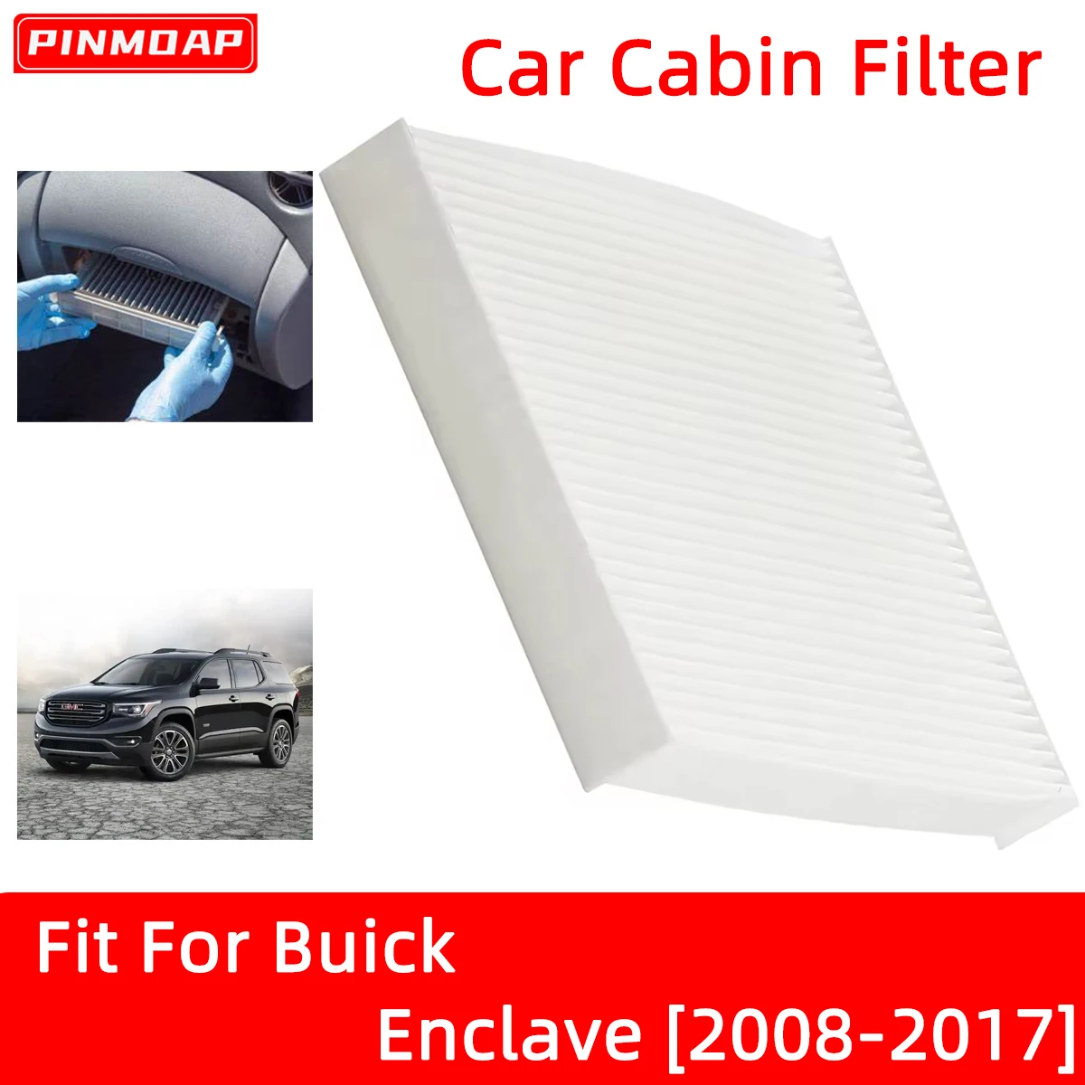 車のキャビンエアフィルター ビュイックエンクレーブ 2008-2017 フィルター炭素繊維 CF179C 20958479 XC26205C CAF1897C CF11663 C3947WS CF-248