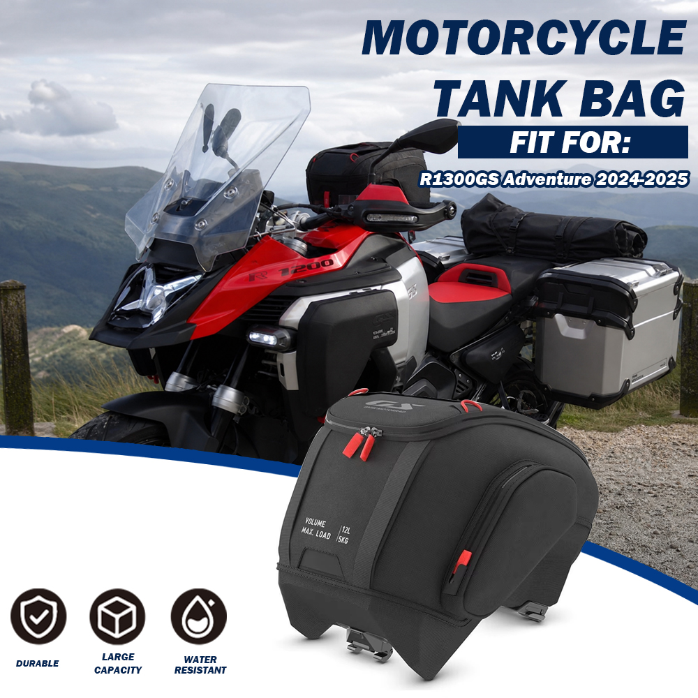 Bmw R1300GS アドベンチャー GS1300R ADV 2024-2025 オートバイアクセサリー防水燃料タンクバッグ荷物ツールバックパックポータブル