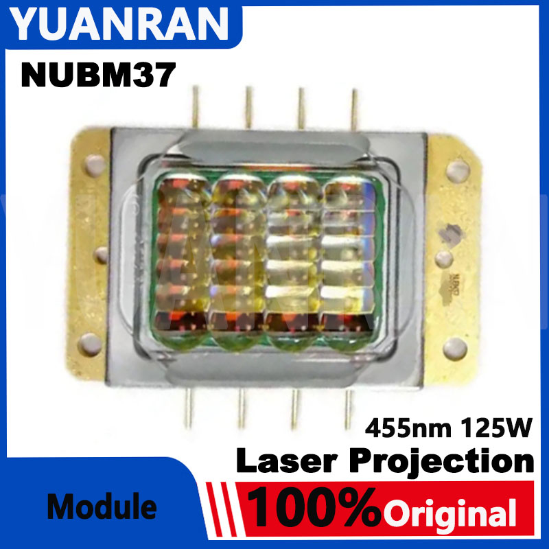 1 ピース/ロットレーザー投影 NUBM37 450nm 455nm 125 ワット青色光統合モジュールレーザー統合