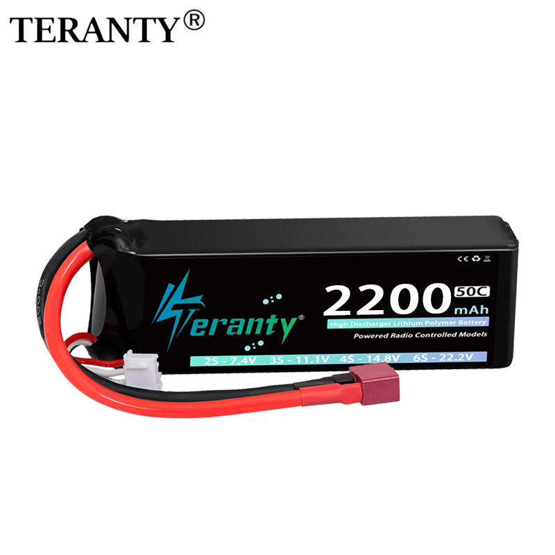 TERANTY 3S 2200mAh リポバッテリー 11.1V 50C/100C T XT60 プラグ付き FPV ドローン飛行機 RC カートラックグラフェンボート RC モデルパーツ