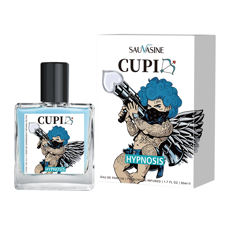 ユニセックス EDP 香水キューピッドデザイン 50 ミリリットルポータブル長期持続オードパルファム男性女性日常使用オリジナルブランドエレガント