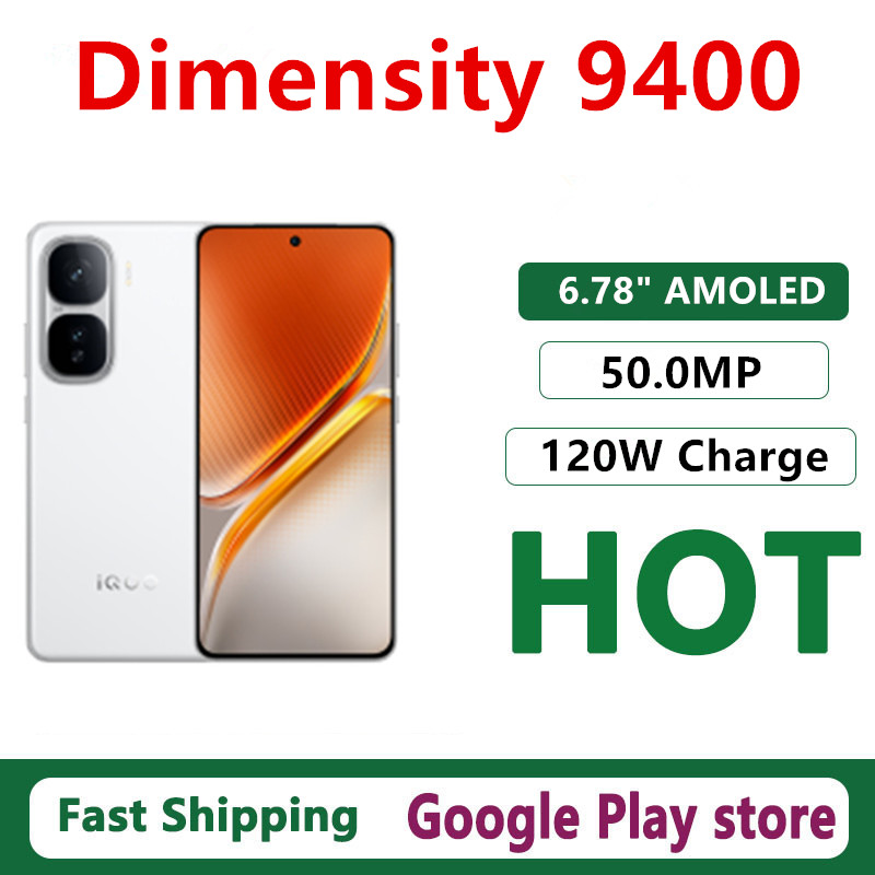 オリジナル Vivo Iqoo Neo 10 Pro 携帯電話 Dimensity 9400 OTA アップデート 6.78 "AMOLED 120 ワット充電 50.0MP Android 15.0 指紋