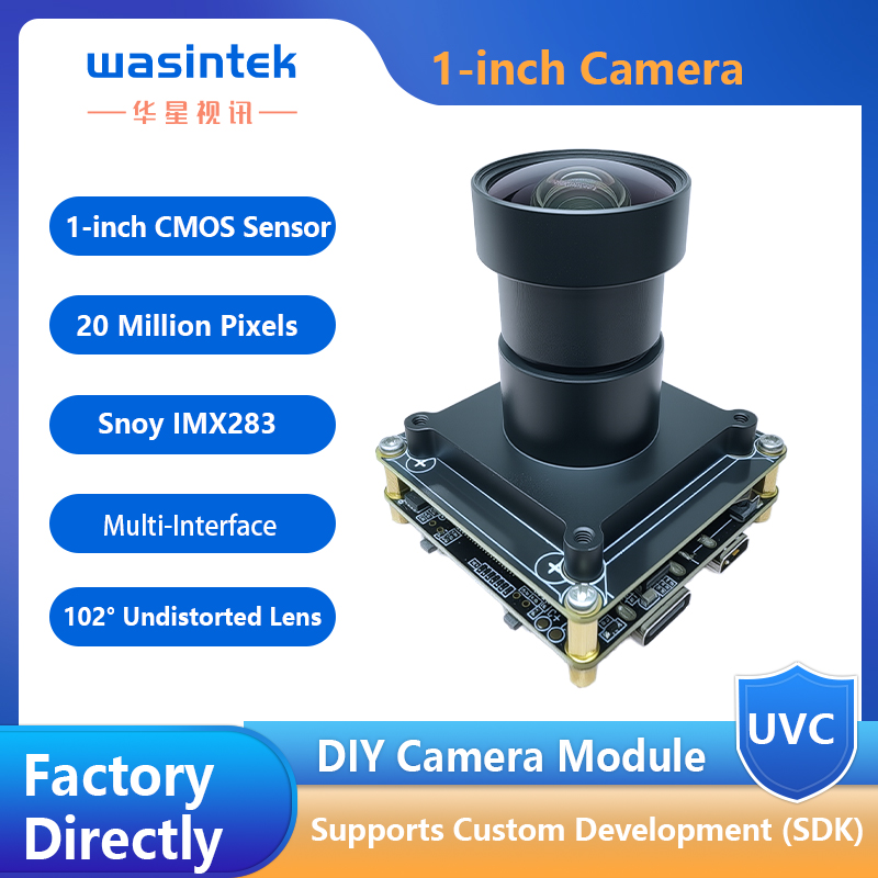 4K 1インチセンサー IMX283 WiFi イーサネットカメラモジュール 20MP USB DIY カメラ ドローン マシンビジョン (監視カメラではありません)