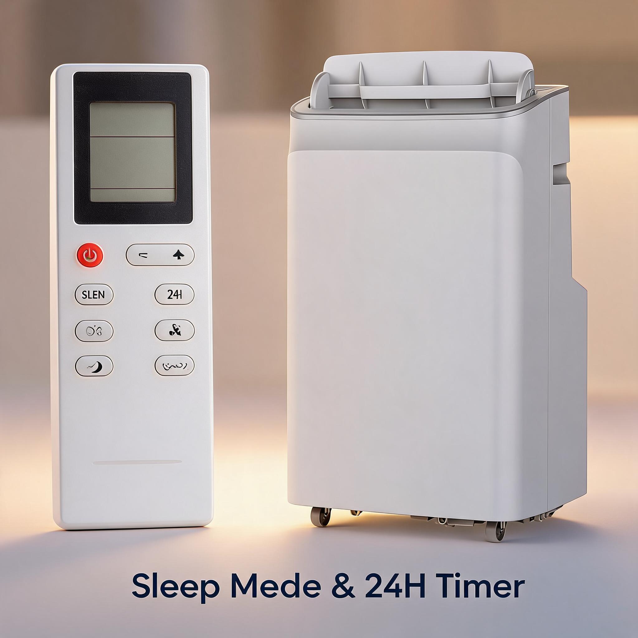 12000 BTU ポータブルエアコン スマートポータブル AC 冷却最大 350-450 平方フィート スタンディング静かな冷却ユニット リモコン付き 大部屋オフィスガレージ用