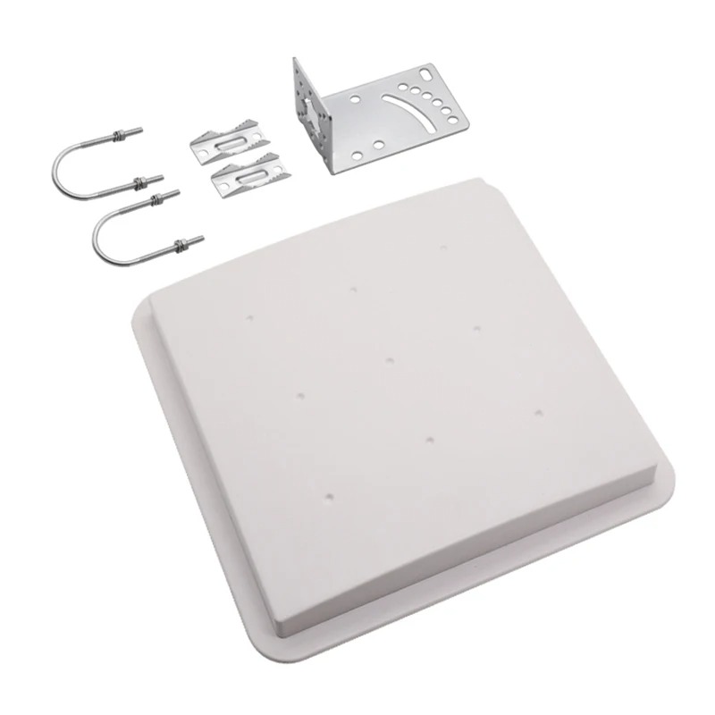 915MHZ RFID フラットアンテナ金属ブラケット屋外防水高利得 9dBi IoT 超高周波指向性 N メス