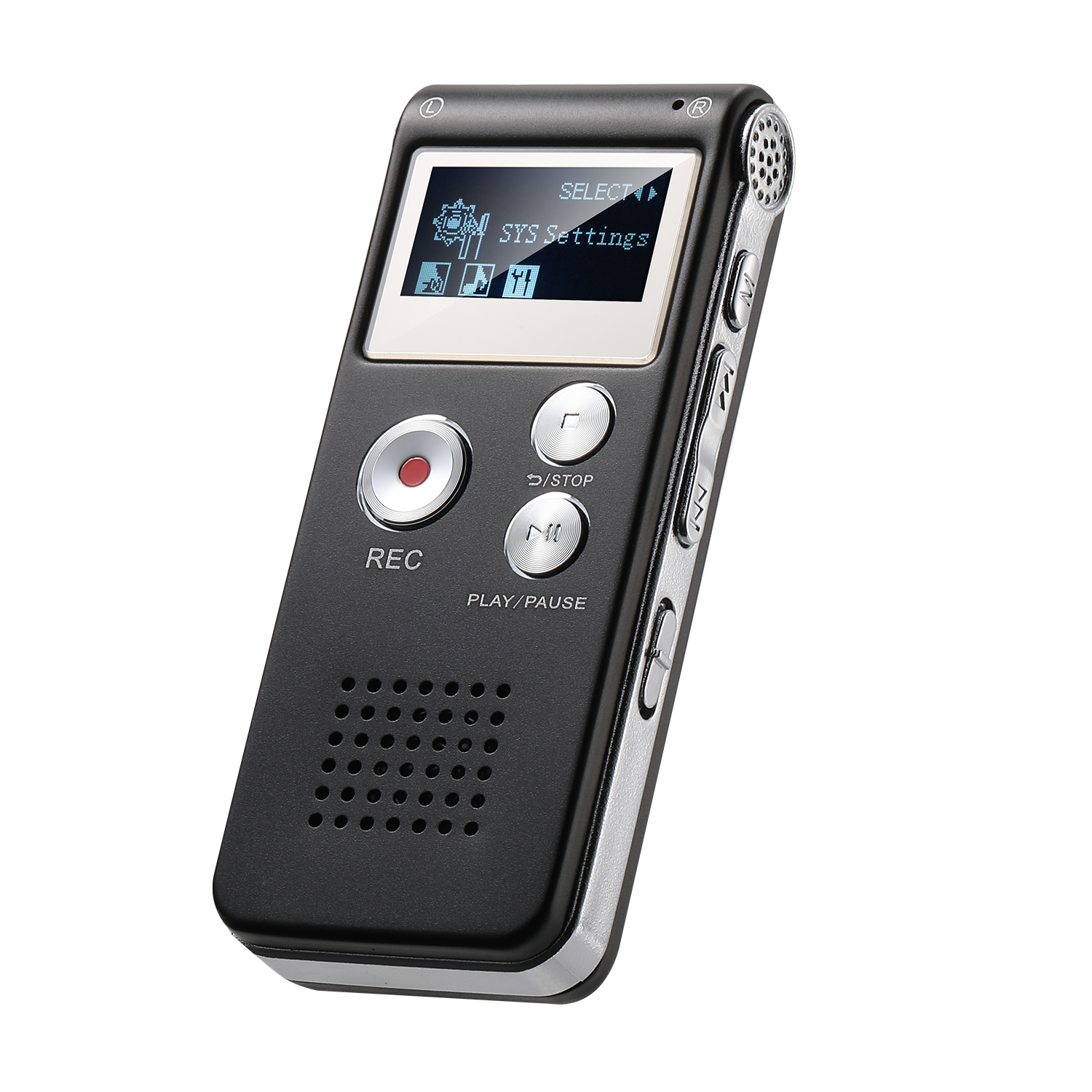デジタルボイスレコーダー、音声起動レコーダー、ミニボイスレコーダー、講義用MP3＆USB対応小型オーディオレコーダー（アップグレード版）